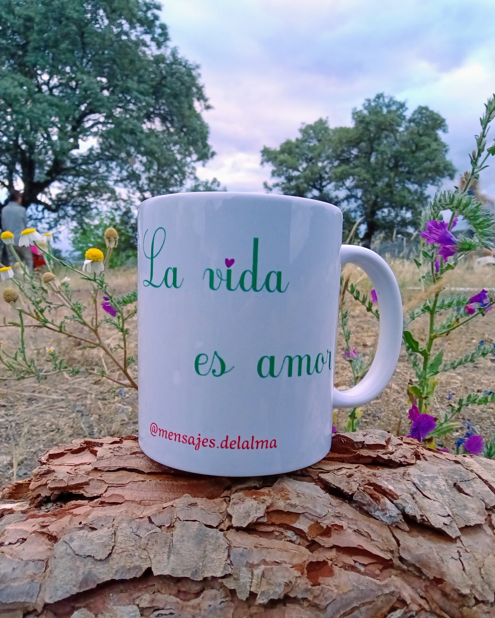 Taza La vida es amor - 2