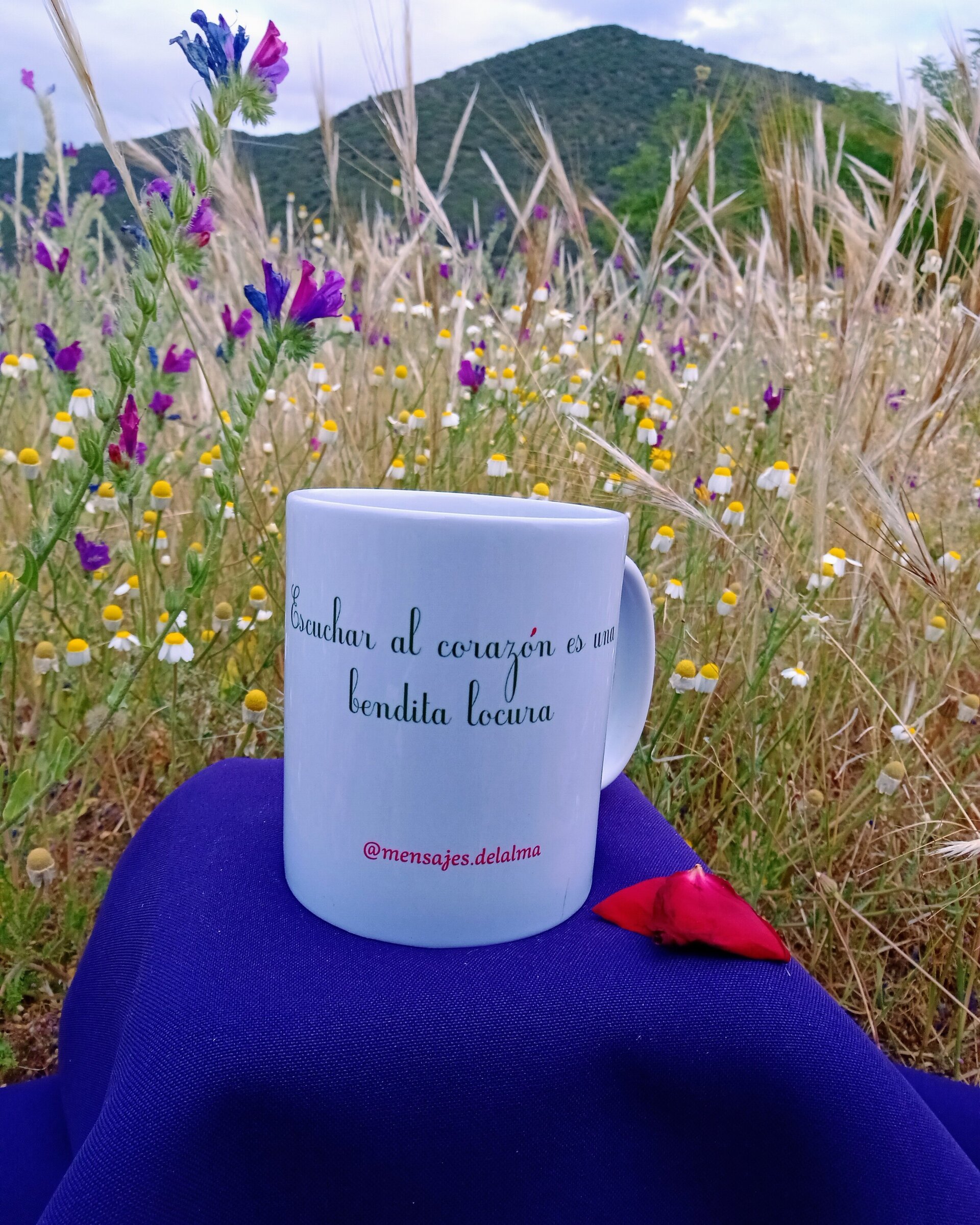 Taza Escuchar al corazón es una bendita locura - 2